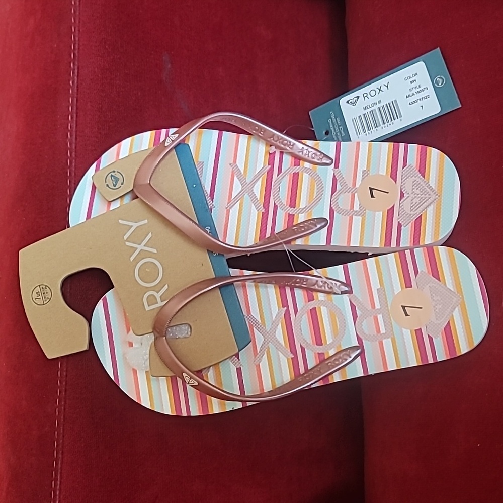 Flip Flops ROXY Sandals Melon III /flip-flop Rose gold